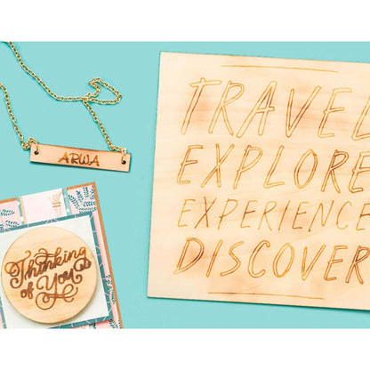 Singe Quill Veneer Sheets 8&quot; / Láminas de Chapa de Madera Accesorios We R Makers