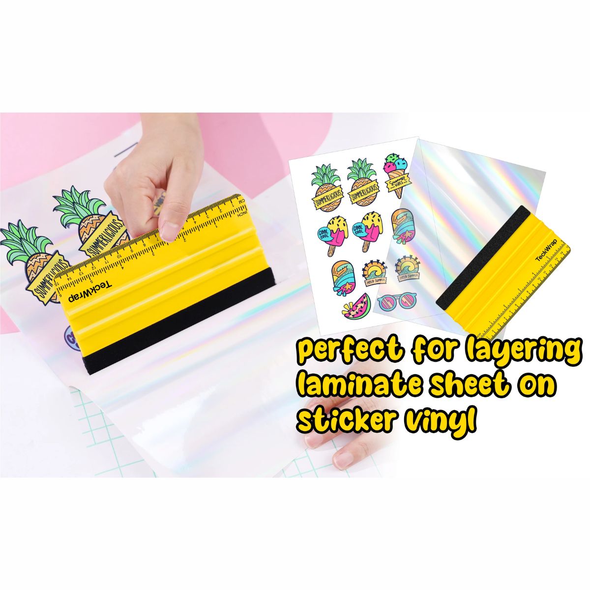 Squeegee  / Espátula Para Pegar Vinil Herramientas Teckwrap