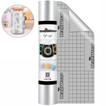 Economical Series Vinyl Glossy Silver / Vinil Adhesivo Brilloso Plata Viniles Teckwrap