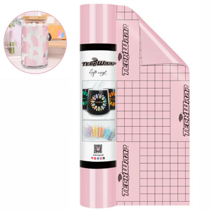 Economical Series Vinyl Glossy Millenial Pink / Vinil Adhesivo Brilloso Rosa Viniles Teckwrap