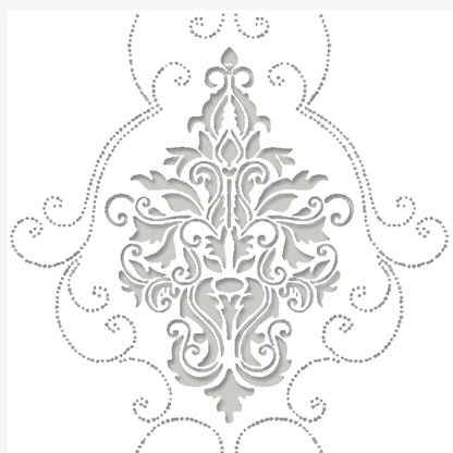 Esténcil de Mandala 9 Esténciles / Plantillas Hobbees