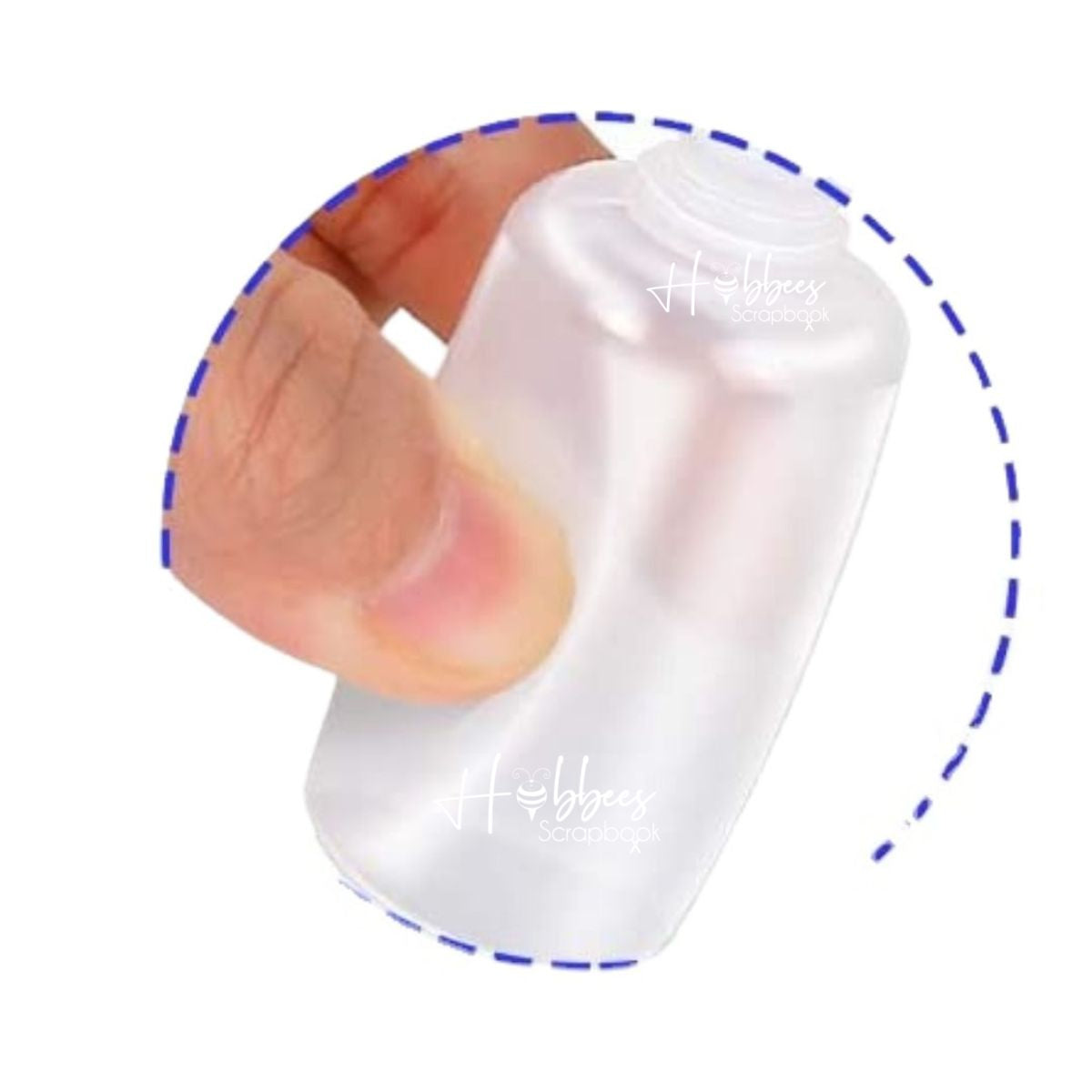 2 Botellas Aplicadoras Apachurrables Punta de Precisión 3ml Herramientas Hobbees