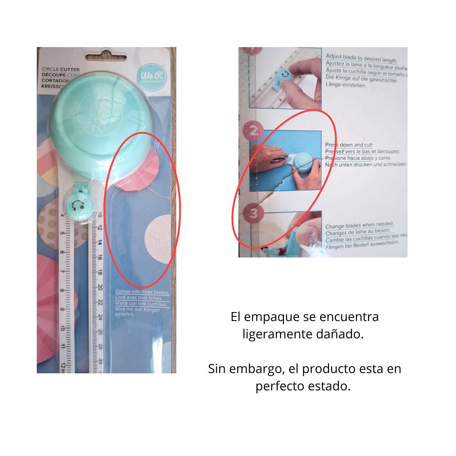 EA Circle Cutter / Cortador de Círculos