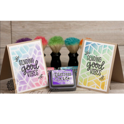 Tim Holtz Distress Oxide Peacock Feathers / Cojin de Tinta Efecto Oxidado Verde Tintas Ranger