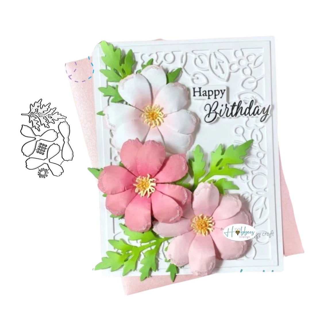 Suaje de Flor en Capas 