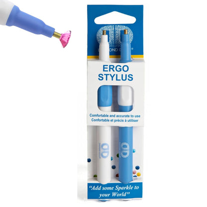Deluxe Ergo Stylus 2Pkg / Bolígrafos para Pintar con Diamantes Herramientas Diamond Dotz