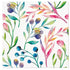 Servilleta de Papel Multicolored Flowers 