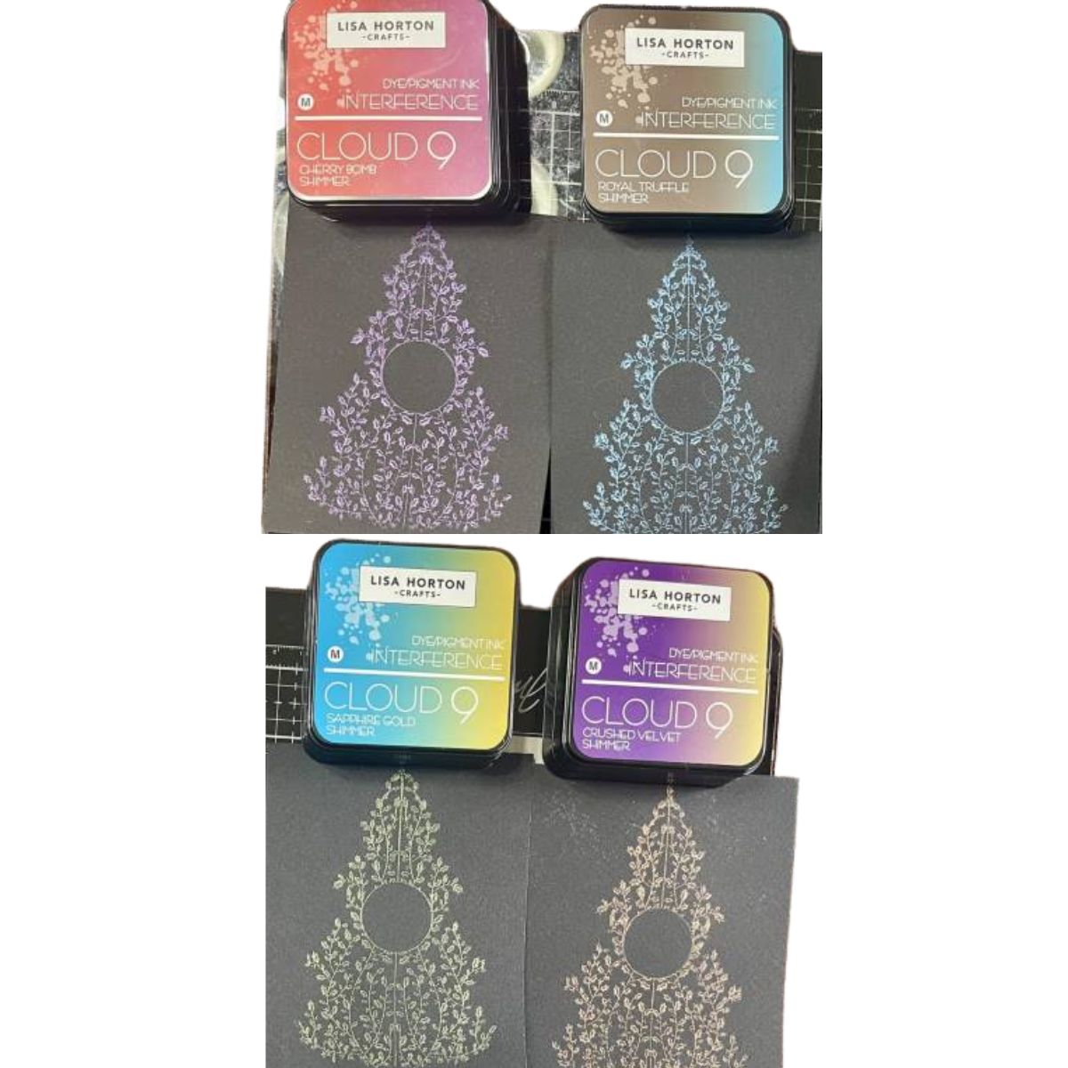 Interference Ink Pad Warm Chestnut / Tinta De Interferencia Castaña Tinta para Sellos Lisa Horton Crafts