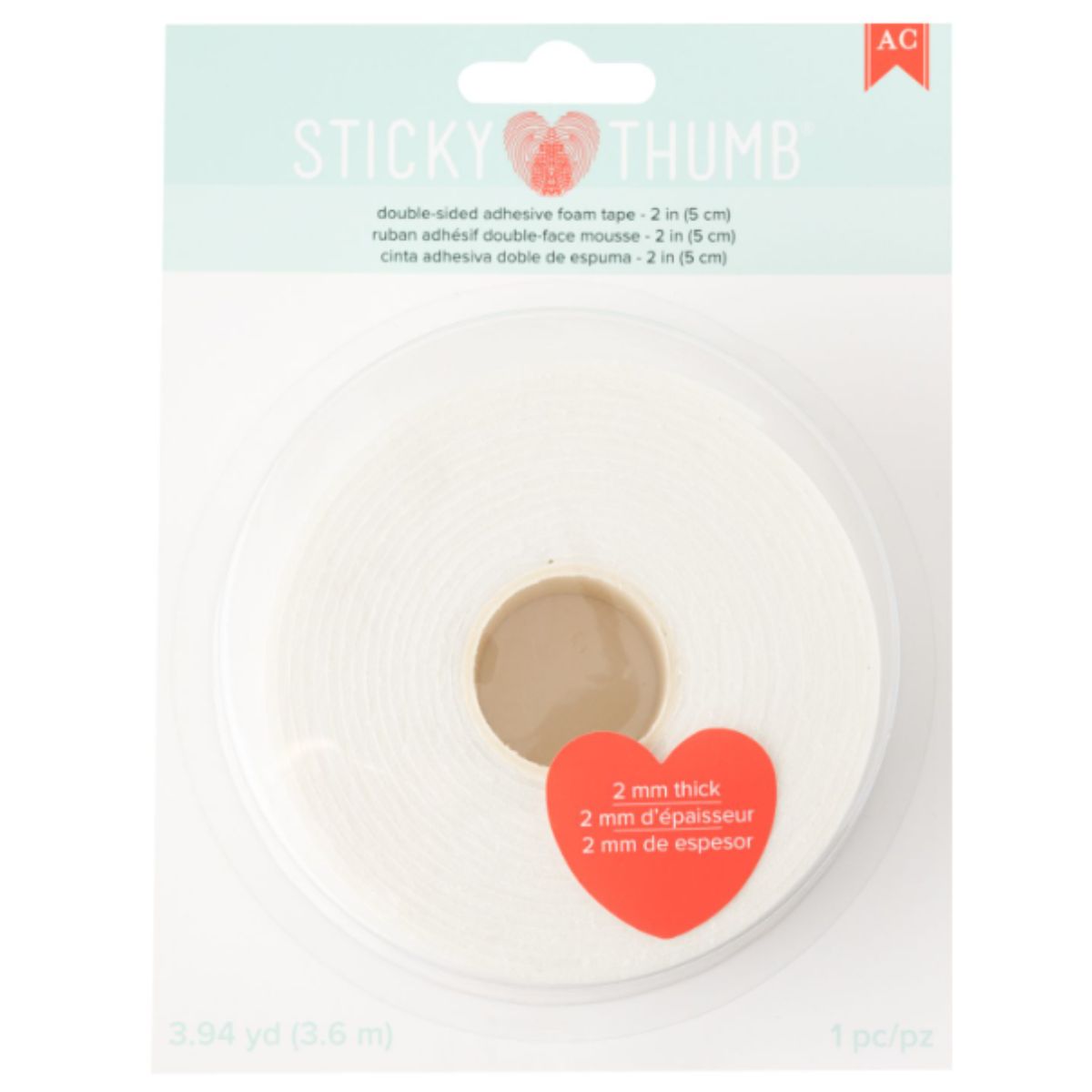American Crafts - Sticky Thumb Collection - Adhesives - Double
