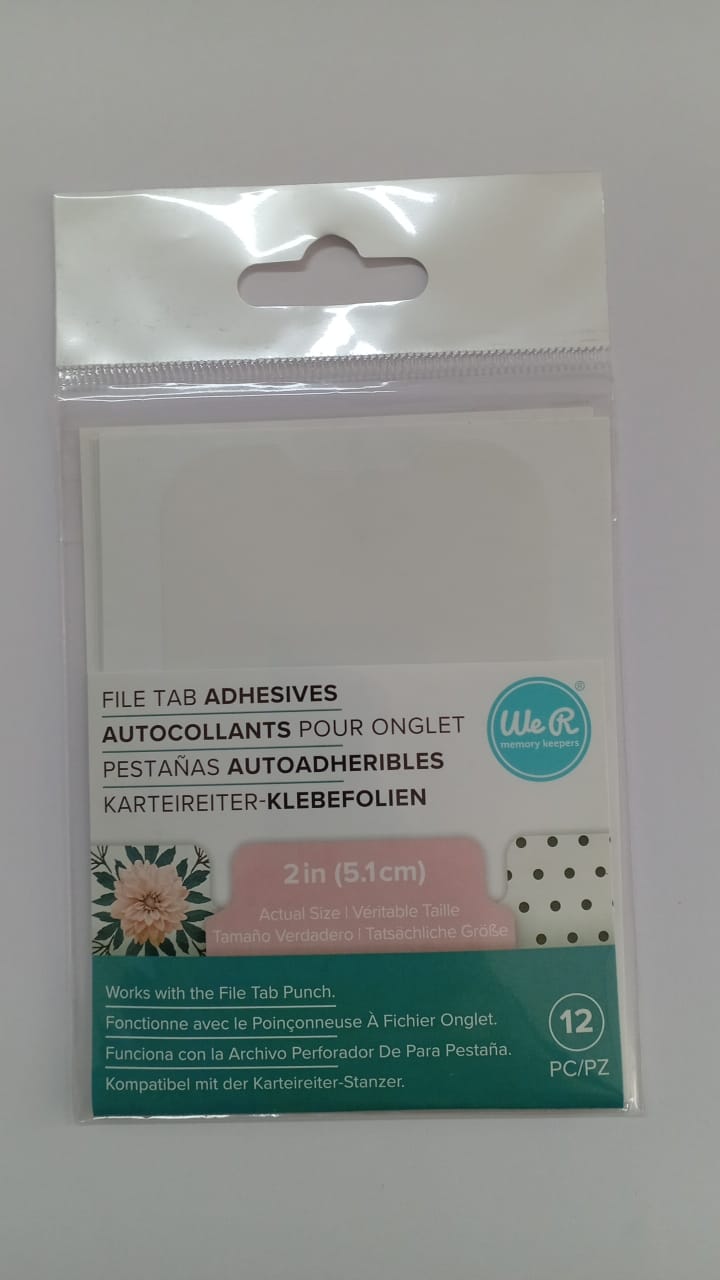WR Tab Adhesives File / Pestañas Adhesivas Stickers We R Memory Keepers