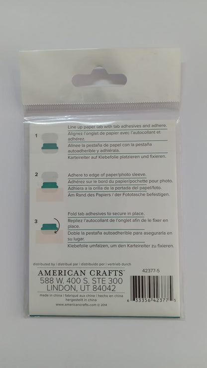 WR Tab Adhesives File / Pestañas Adhesivas Stickers We R Memory Keepers