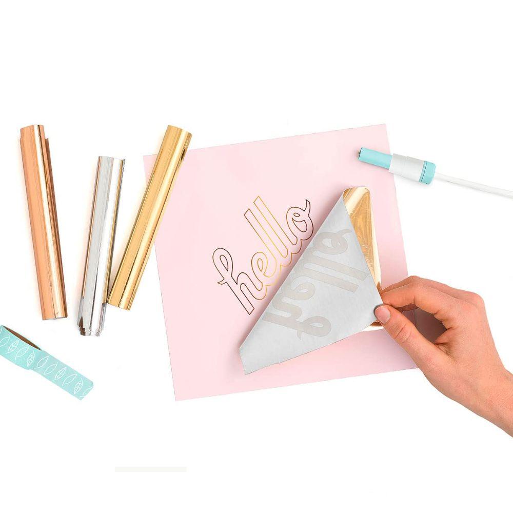 Foil Quill Sheets Gold / Hojas de Aluminio Reactivo 5 Colores