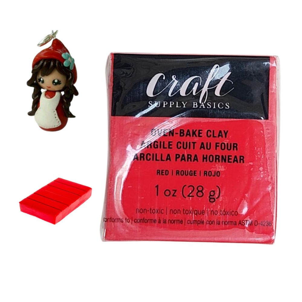 Oven-Bake Clay Red / Arcilla para Hornear Rojo