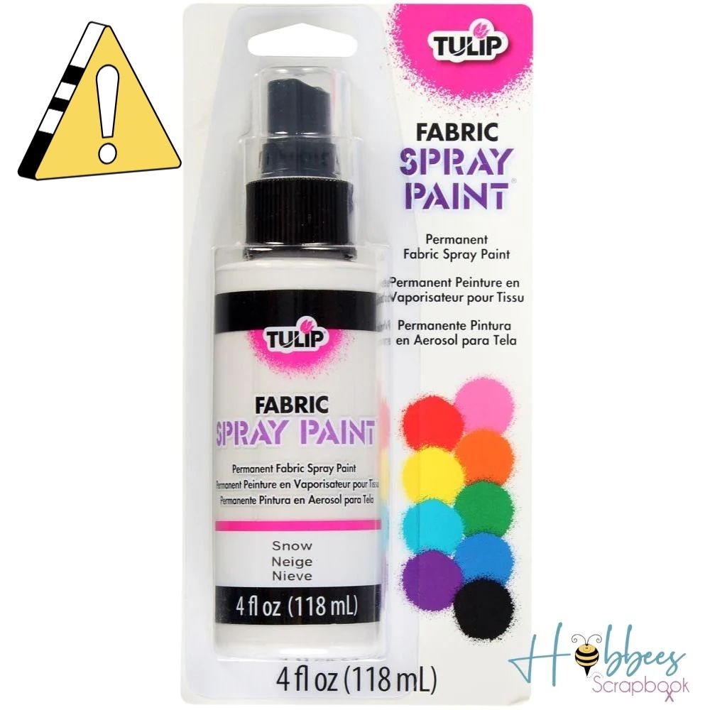 EA Tulip Fabric Spray Paint Snow / Spray para Tela Blanco