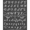 Stencil Alphabet Calligraphy / Esténcil Alfabeto Caligrafía