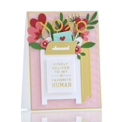Embossing Folder Heart &amp; Soul / Folder de Grabado Corazón y Alma Descontinuado Spellbinders
