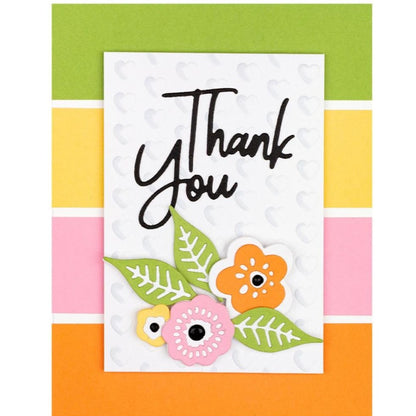 Embossing Folder Heart &amp; Soul / Folder de Grabado Corazón y Alma Descontinuado Spellbinders