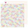 All The Cake Double-Sided Paper Pad 12&quot; / Block de Papel Doble Cara Todo El Pastel