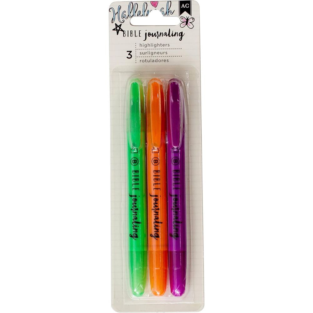 Highlighters Bible Journaling / Rotuladores de Gel  American Crafts