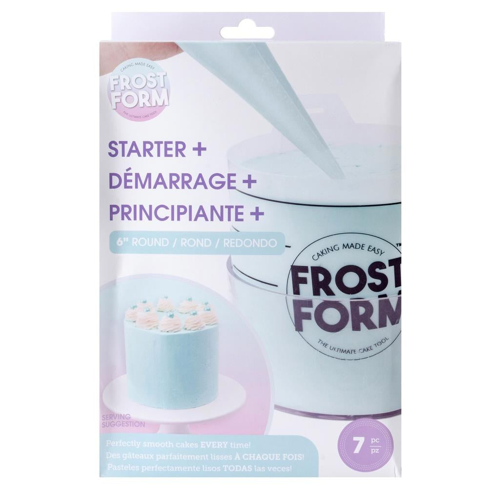 Frost Form Starter Kit 6 in / Kit para Decoración de Pasteles de 15.24 cm