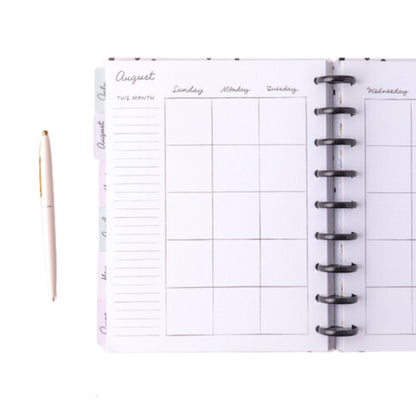 Day to Day Undated Dashboard Planner / Tableros de Planificación Sin Fechas Agendas y Journals Maggie Holmes