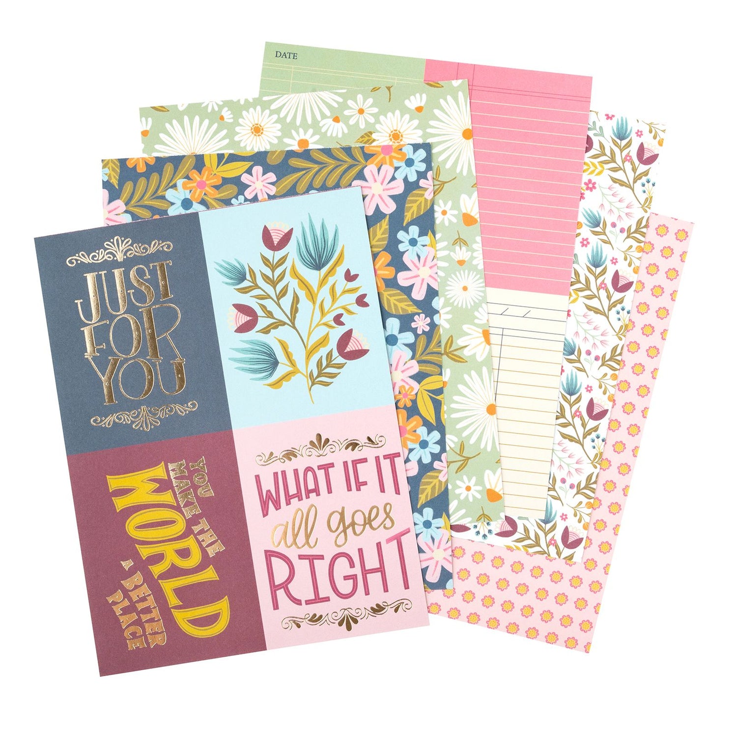 Joyful Notes Paper Pad 6" / Block Papel Notas de Alegría Papel American Crafts
