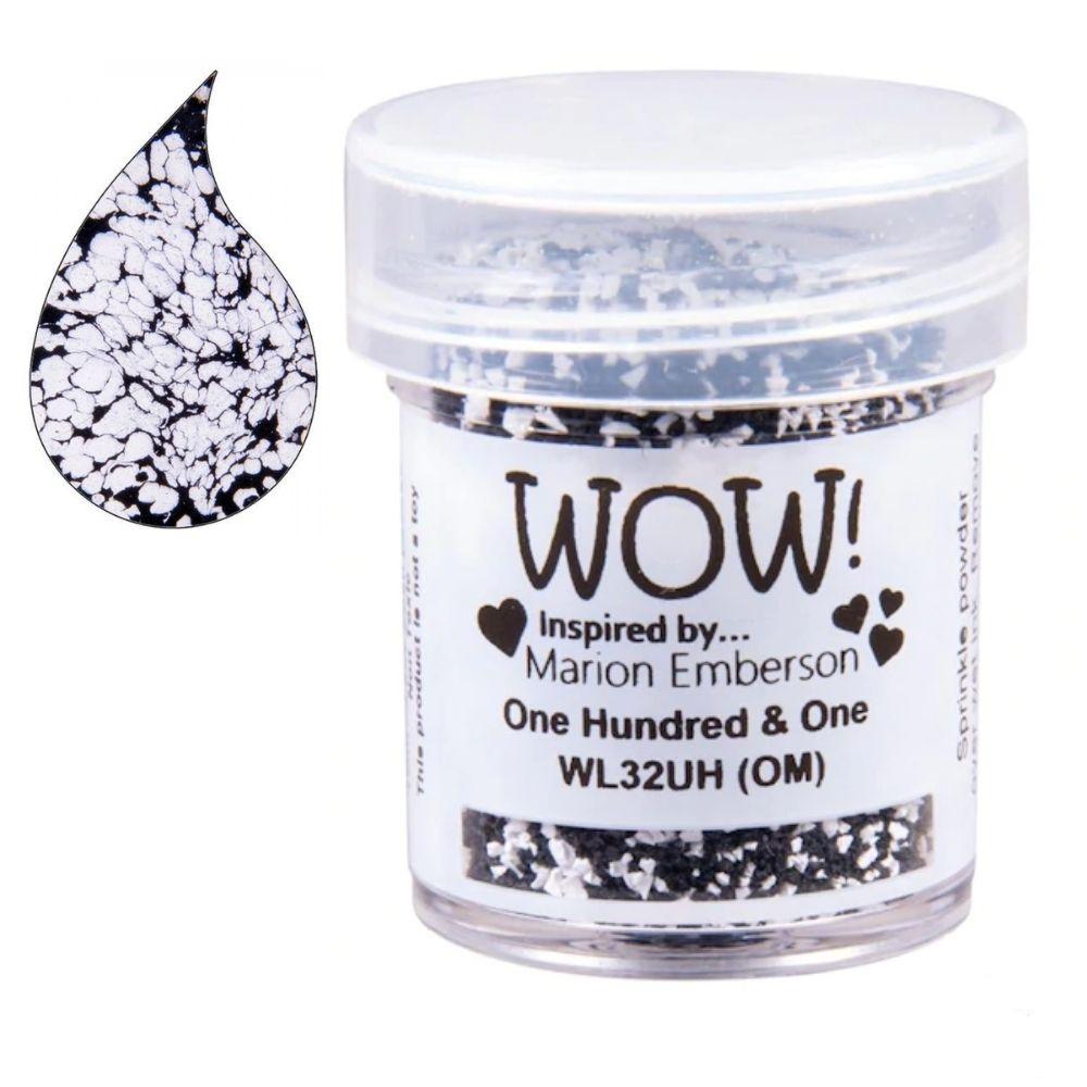 One Hundred &amp; One Embossing Powder / Polvo de Embossing Ciento Uno Polvos de Embossing Wow!