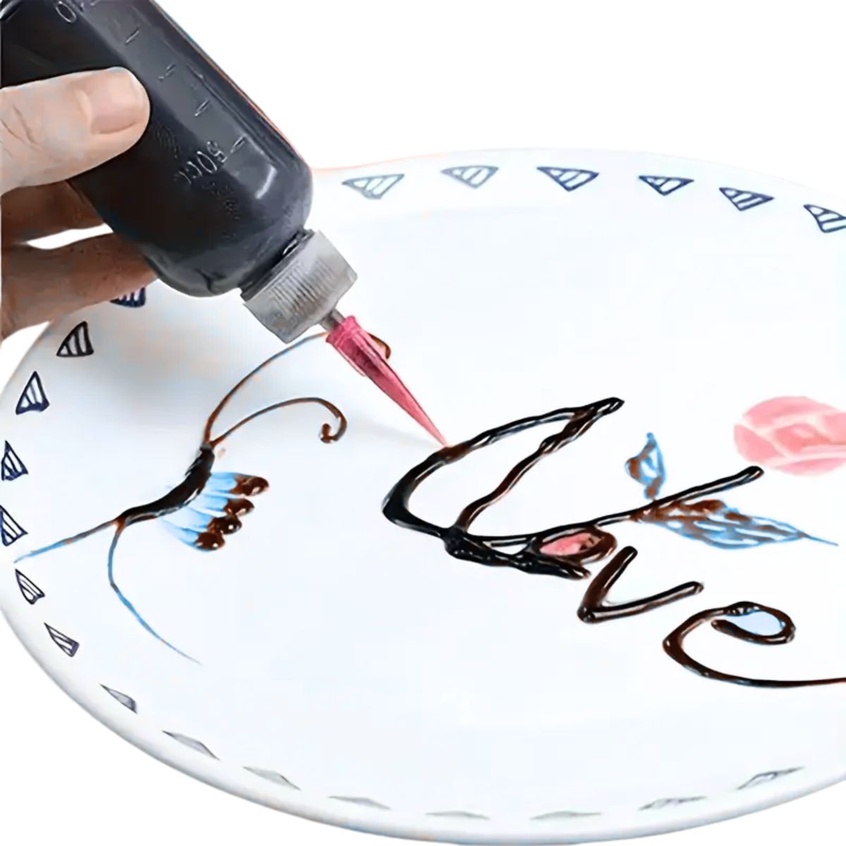 Botella Aplicadora Apachurrable 7 Puntas 50ml Herramientas Hobbees