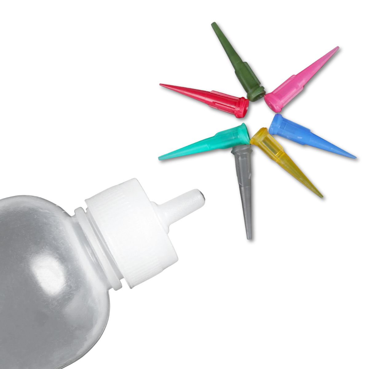 Botella Aplicadora Apachurrable 7 Puntas 50ml Herramientas Hobbees