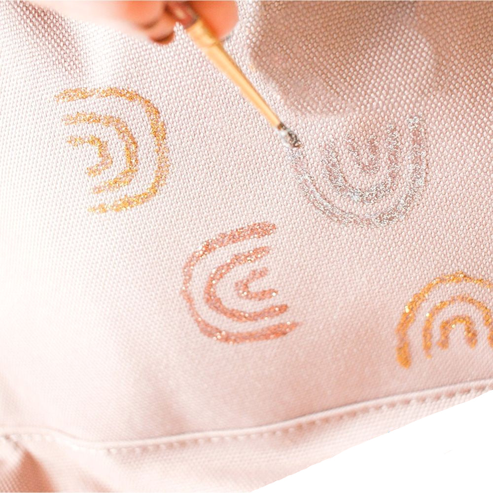 Tulip Glitter Fabric Paint Diamond / Pintura para Tela Diamante Pintura para Tela Tulip