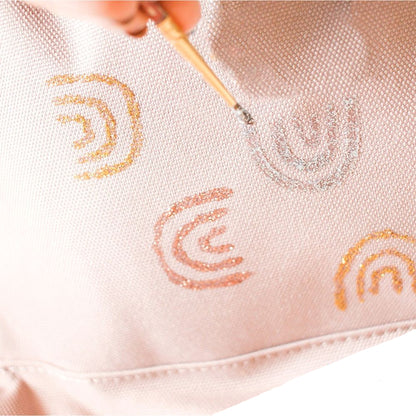 Tulip Glitter Fabric Paint Diamond / Pintura para Tela Diamante Pintura para Tela Tulip