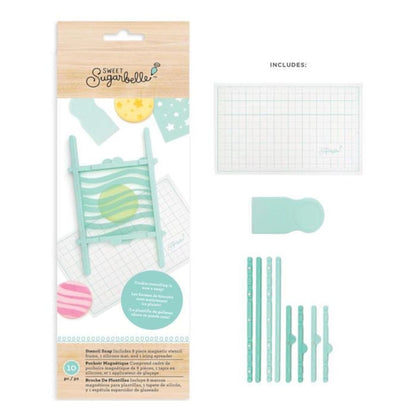 Stencil Snap Set 10 pcs / Sujeta Estenciles para Repostería Repostería Sugarbelle