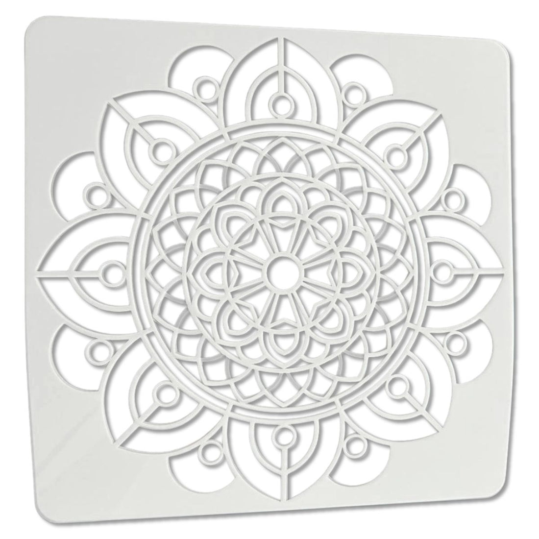 Plantilla Esténcil Mandala Geométrico Zen 12&quot; Esténciles / Plantillas Hobbees