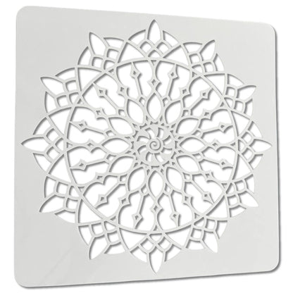 Plantilla Esténcil Mandala Espiral 12" Esténciles / Plantillas Hobbees