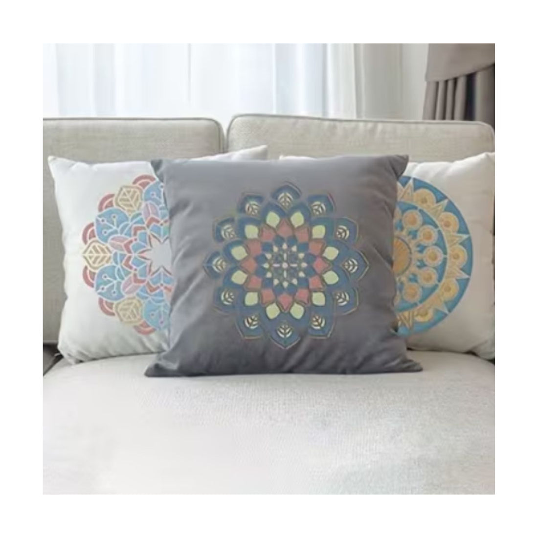 Plantilla Esténcil Mandala Espiral 12&quot; Esténciles / Plantillas Hobbees