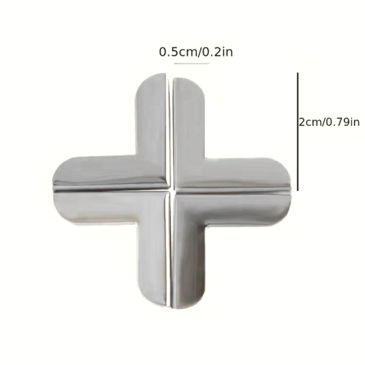 Protectores de Esquinas Plateados Encuadernacion Hobbees