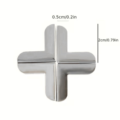 Protectores de Esquinas Plateados Encuadernacion Hobbees