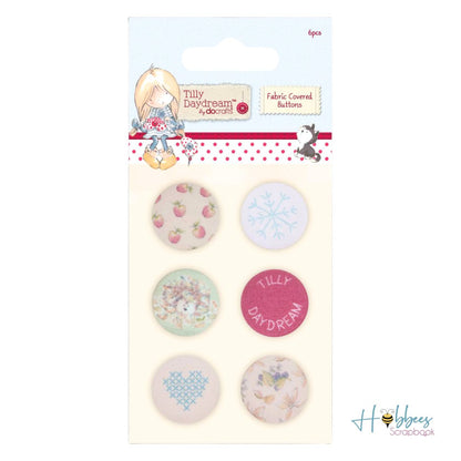 Tilly Daydream Buttons / Botones Decorativos Adornos / Embellishments Docrafts