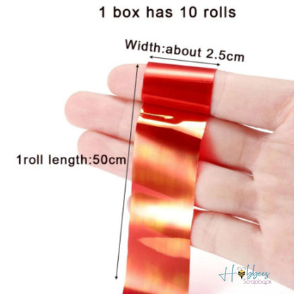 Laminas de Papel Aurora para Resina Epóxica Descontinuado Hobbees