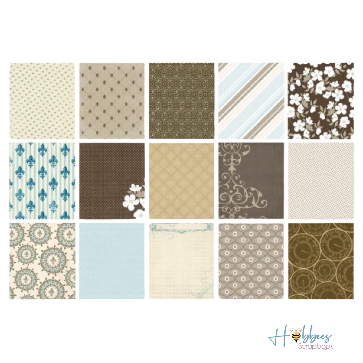 French Prep Paper Pad 12&quot;/ Block de Papel Estilo Francés Papel American Crafts