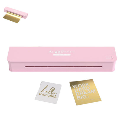 Laminadora para Foil Team Pink Color Baby Pink Máquinas Angie Guerra