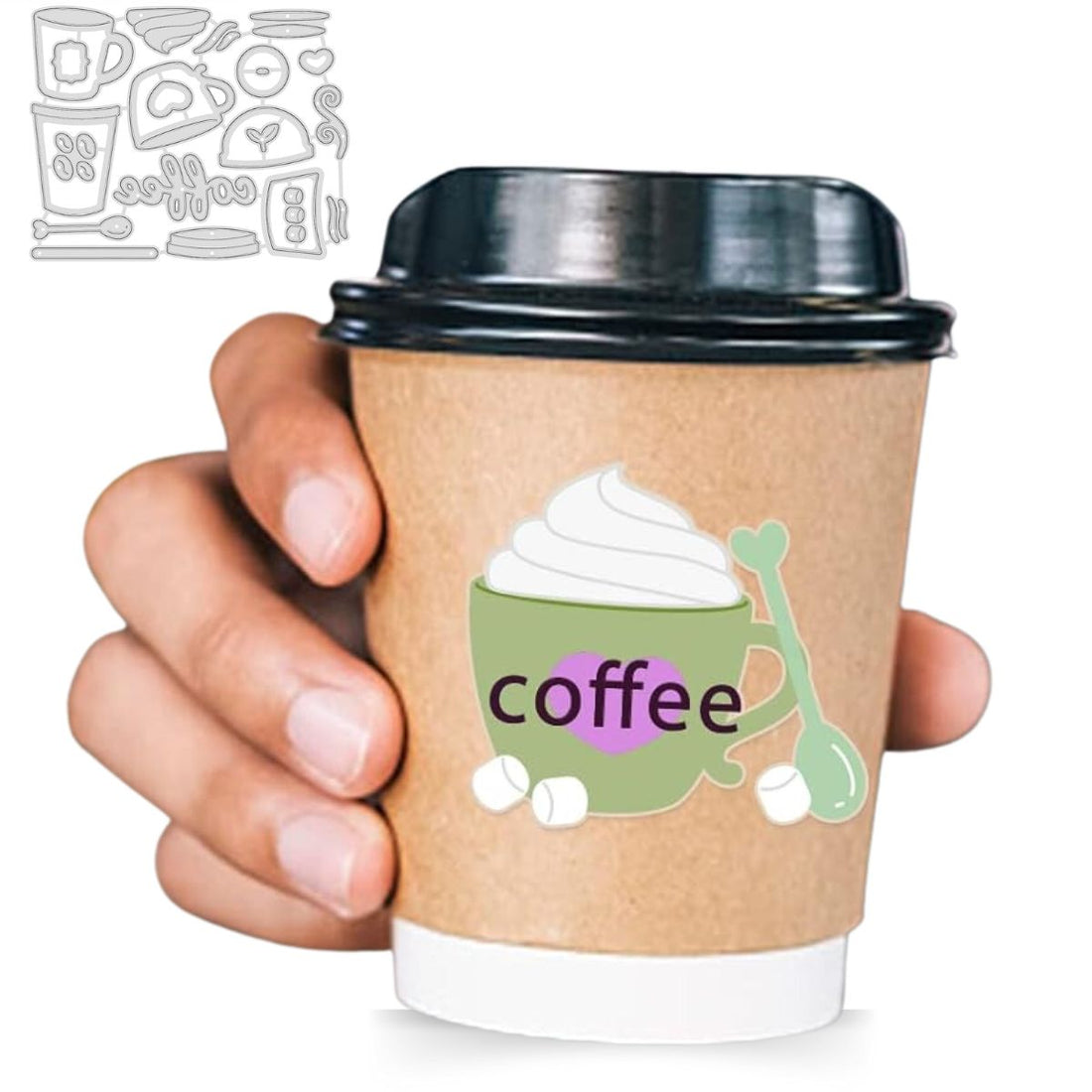 Suajes de Café Dados de Corte / Suajes / Troqueles Hobbees