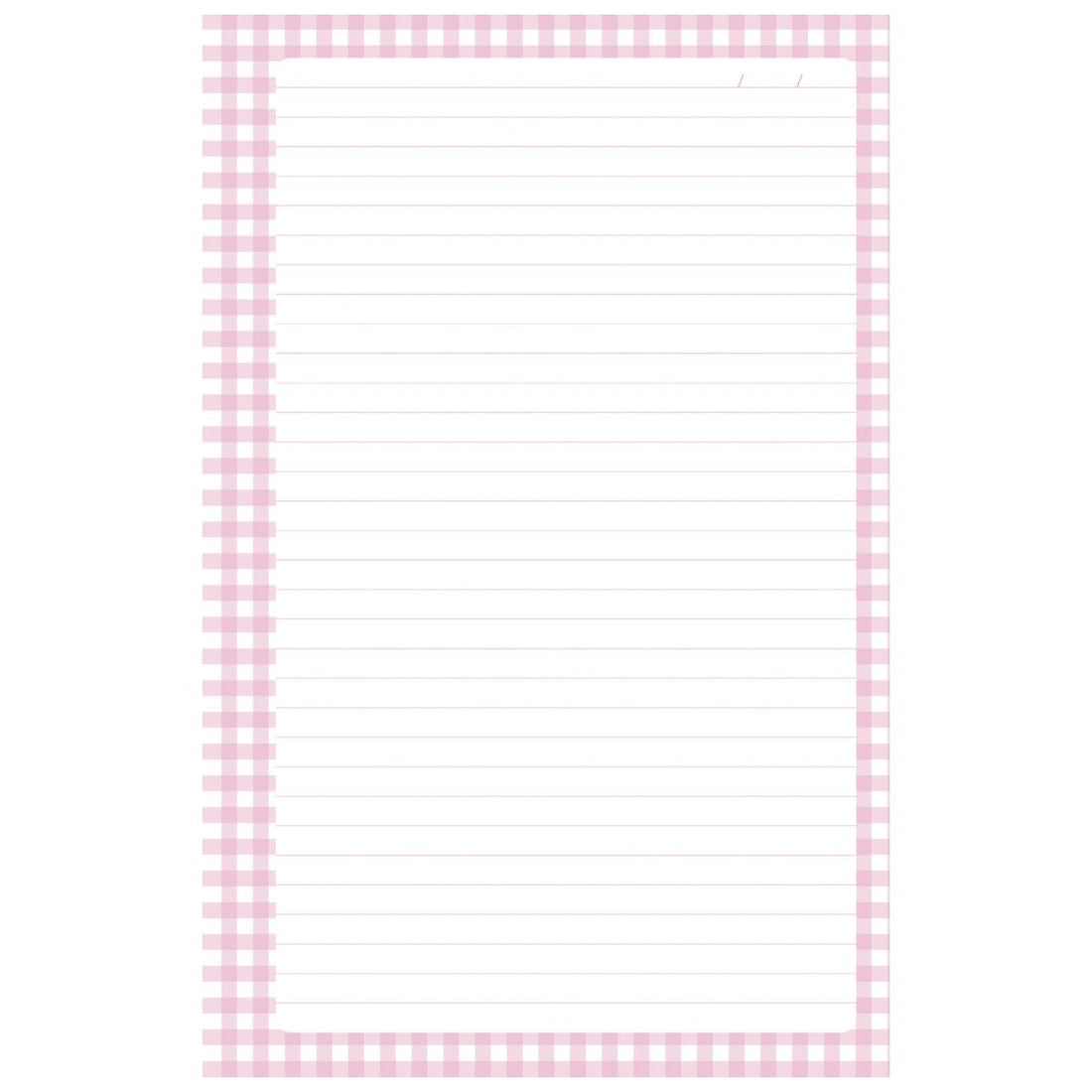 100 Hojas Interiores Media Carta Cuadros Rosa Encuadernacion Crazy Crafts