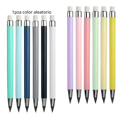 Lápiz Eterno con Goma Colores y Plumones Hobbees