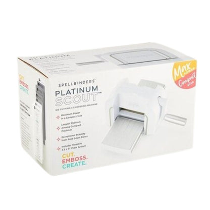 Spellbinders Platinum Scout Cutting Machine / Troqueladora 8.9cm Suajadoras / Troqueladoras Spellbinders