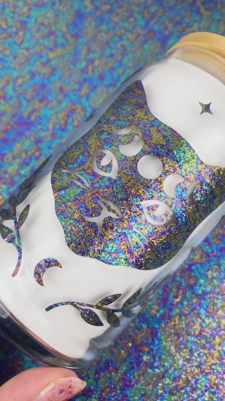 Colorful Pearl Black Vinyl / Vinil Perlado Negro Viniles Teckwrap