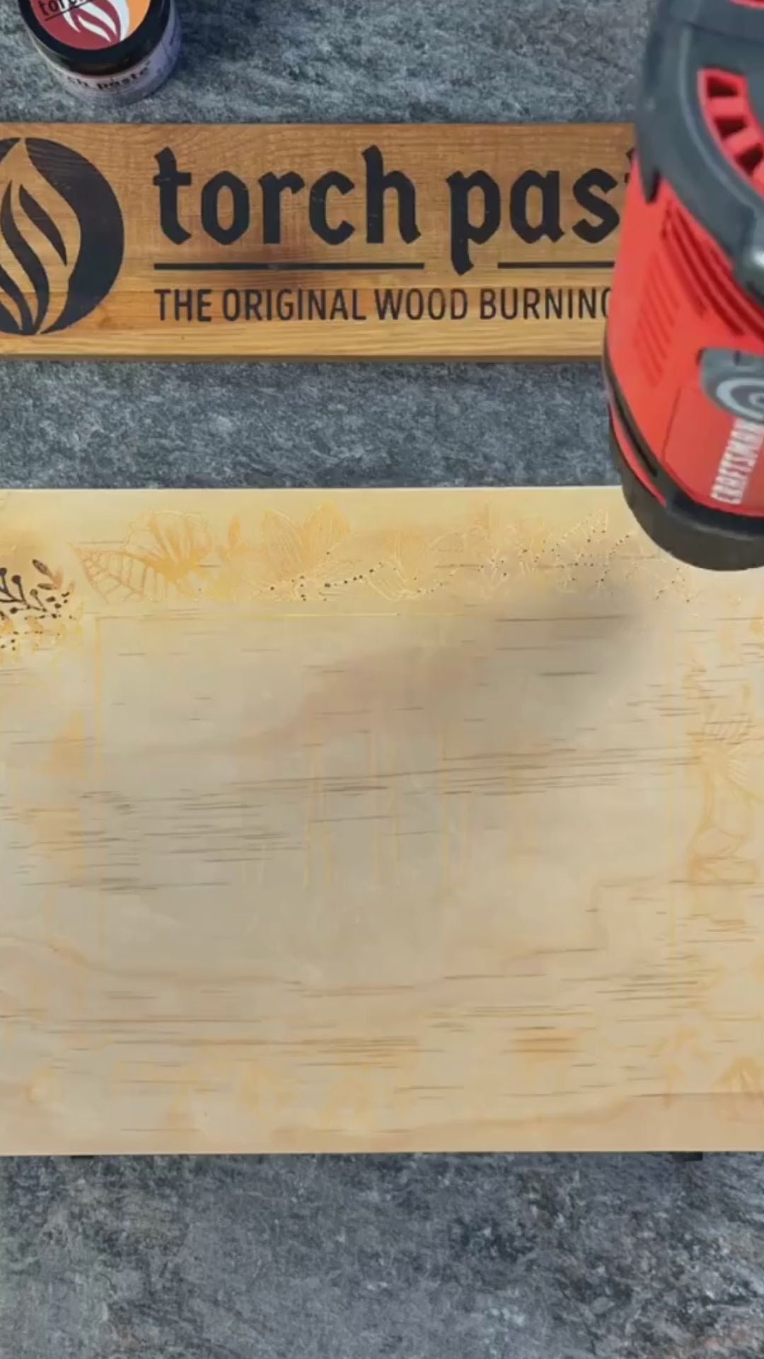 Torch Paste / Pasta para Quemar Madera Tipo Pirograbado Pastas Texturizadoras y Medios Mixtos Torch Paste