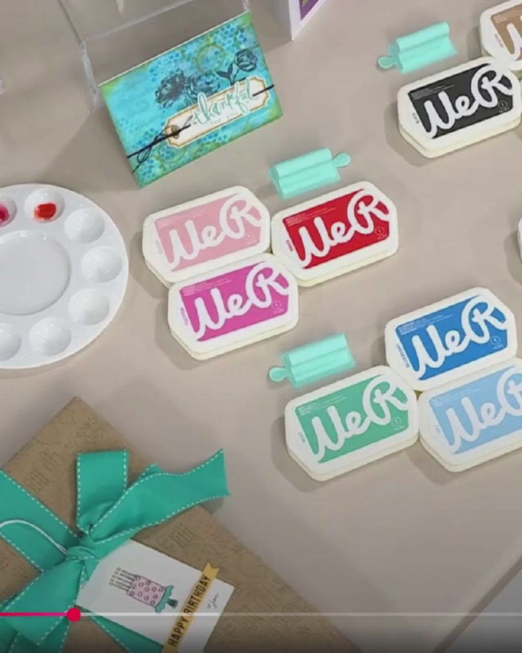 Dye Ink Pads Bundle / Paquete de 7 Tintas Tintas We R Makers