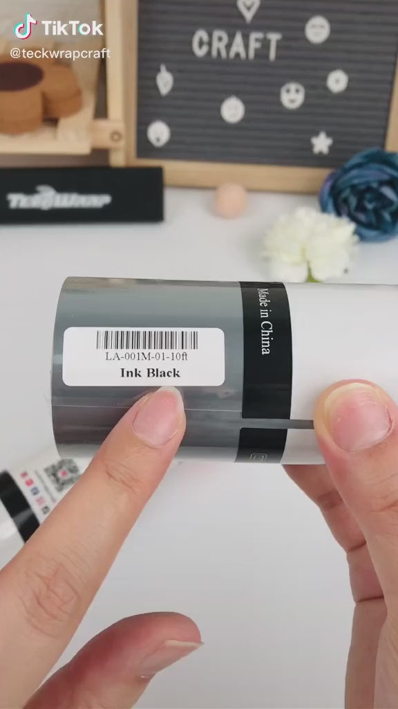 Matte Vinyl Ink Black / Vinil Tinta Negra Mate Viniles Teckwrap