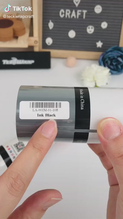 Matte Vinyl Ink Black / Vinil Tinta Negra Mate Viniles Teckwrap